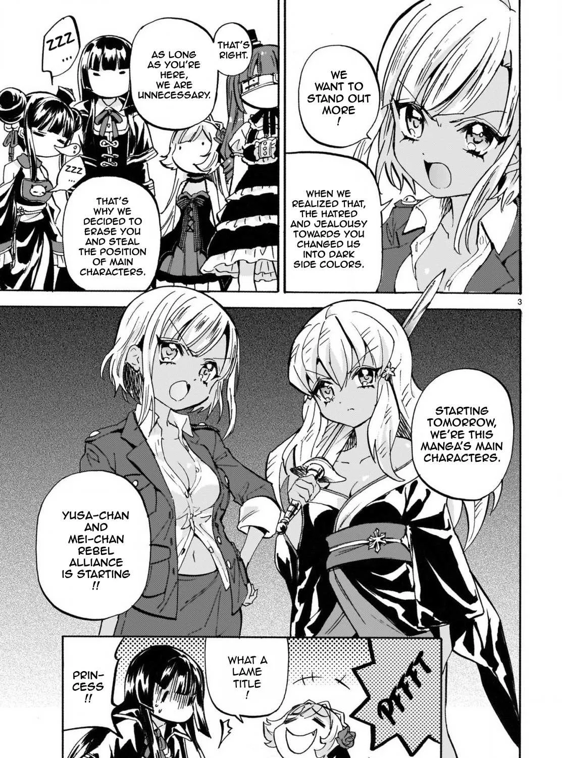 Jashin-chan Dropkick Chapter 239 page 6 - 