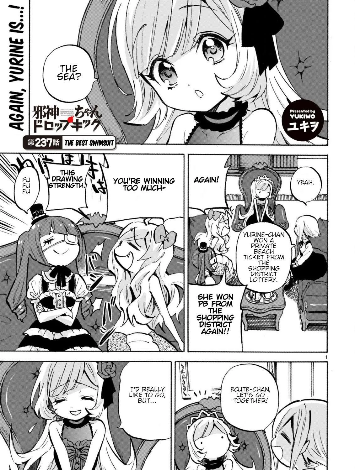 Jashin-chan Dropkick Chapter 242 page 2 - 