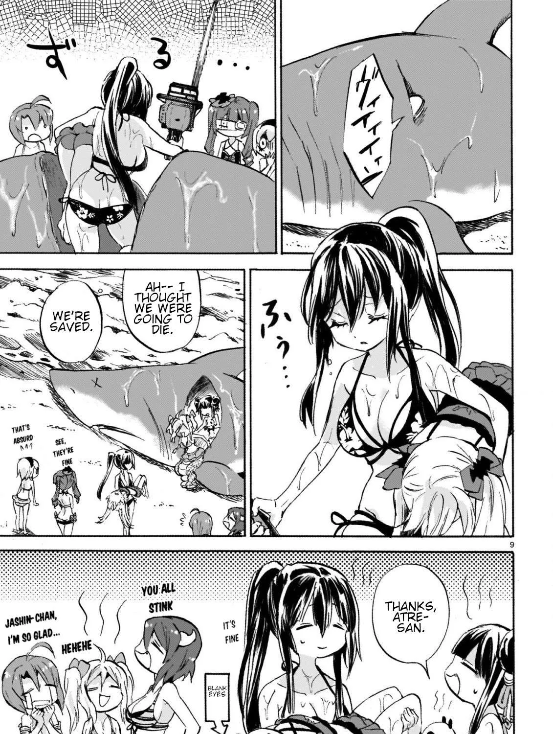 Jashin-chan Dropkick Chapter 244 page 17 - 