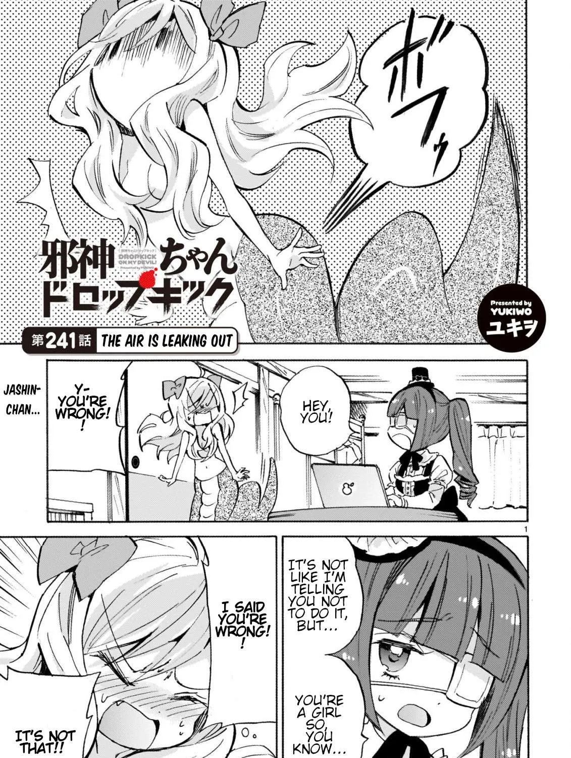 Jashin-chan Dropkick Chapter 246 page 1 - 