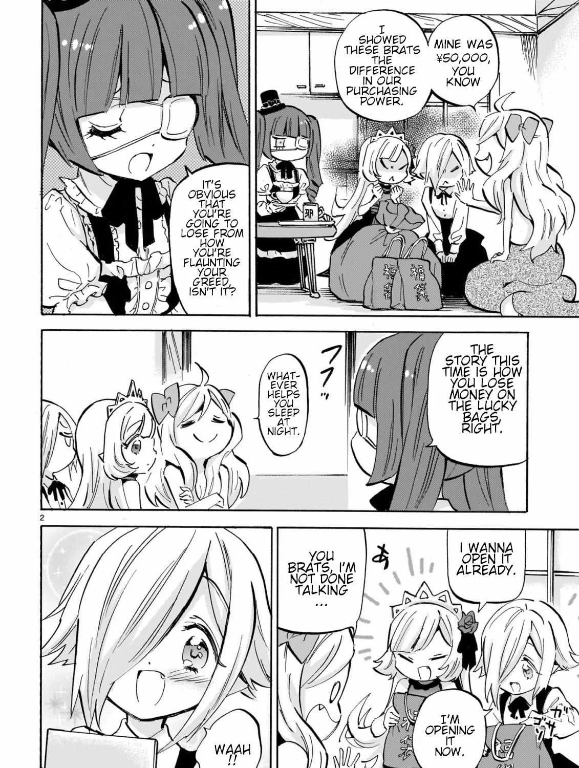 Jashin-chan Dropkick Chapter 250 page 4 - 