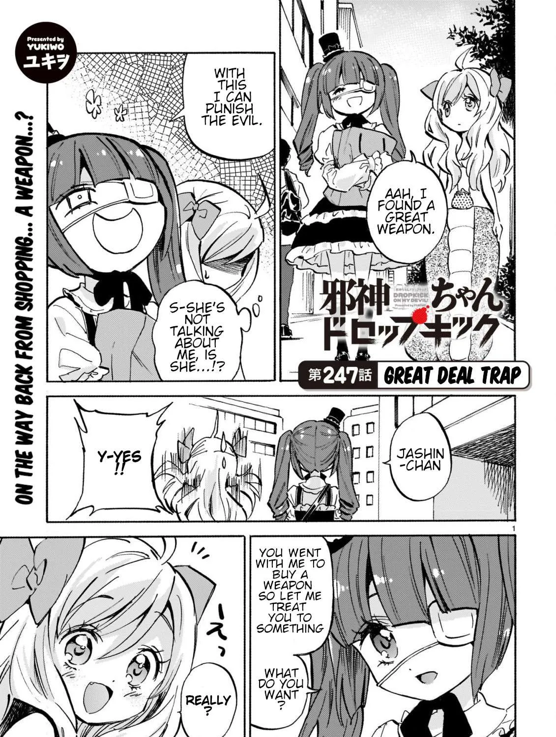 Jashin-chan Dropkick Chapter 252 page 1 - 