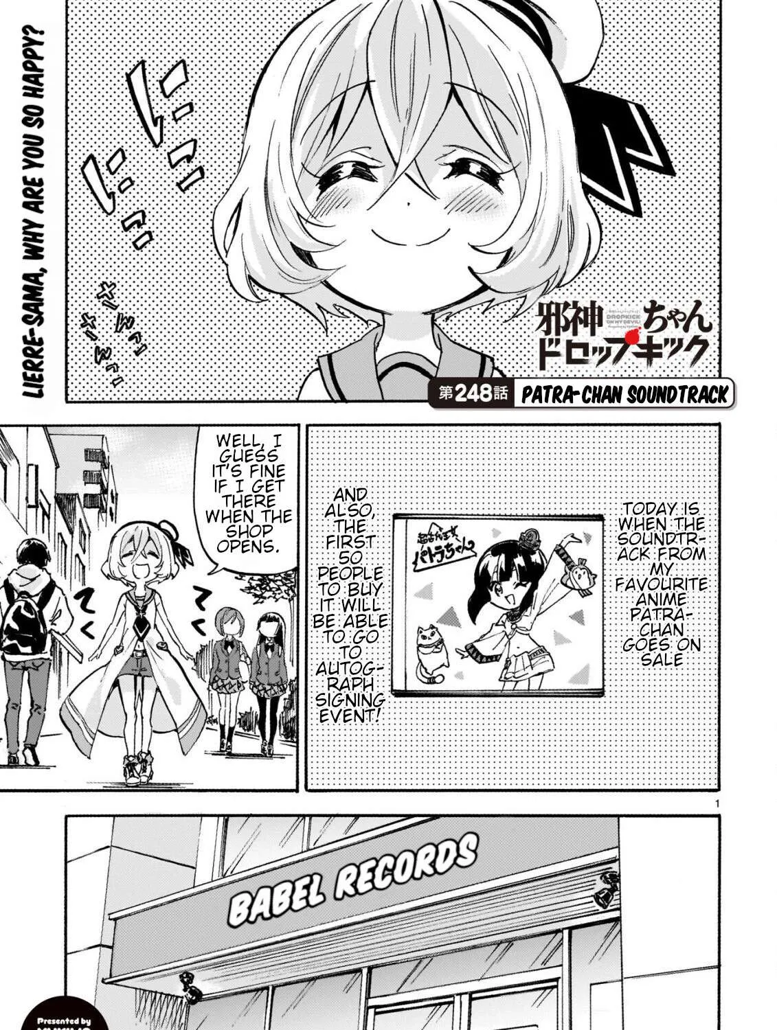 Jashin-chan Dropkick Chapter 253 page 1 - 