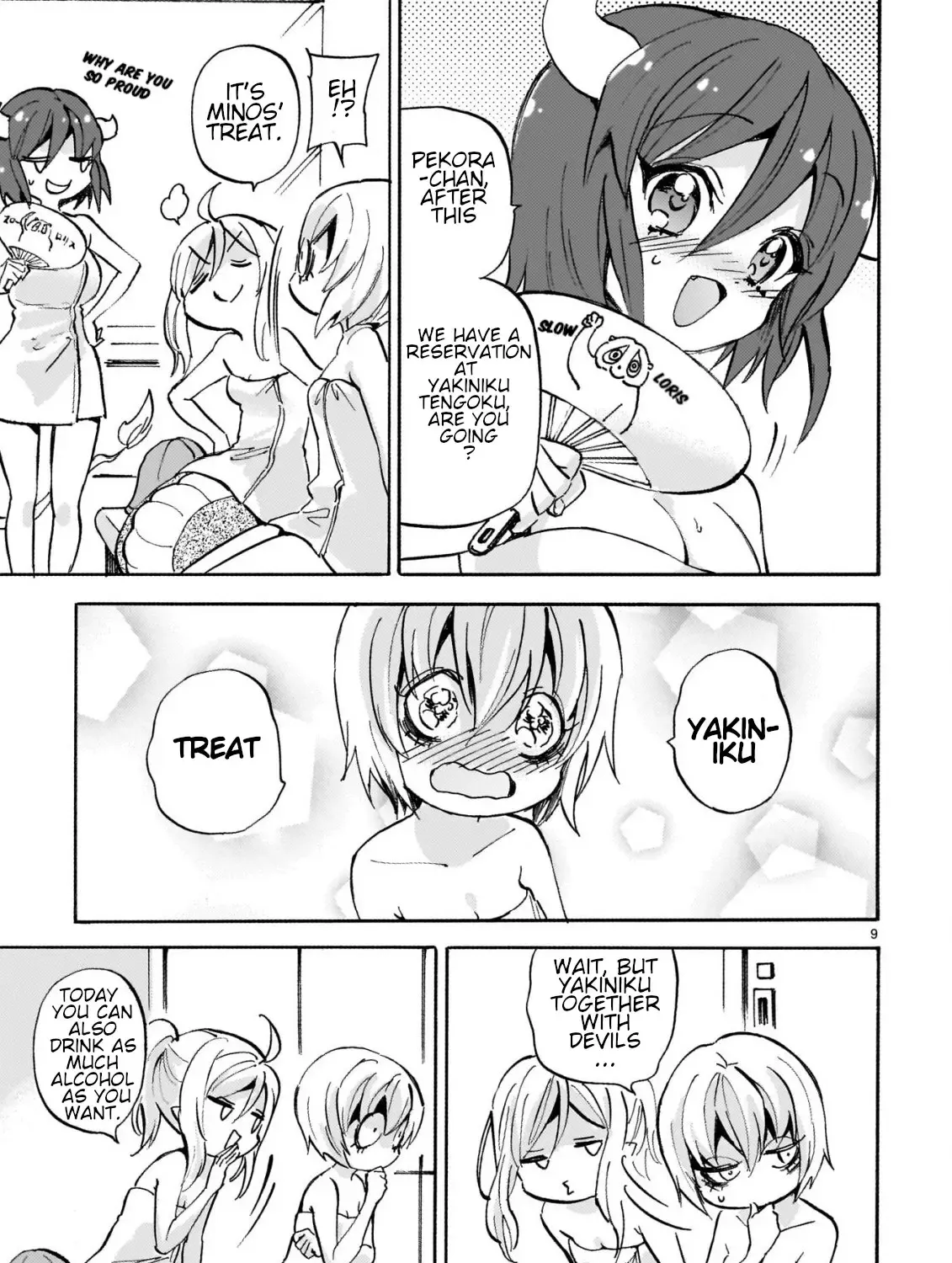 Jashin-chan Dropkick Chapter 256 page 17 - 