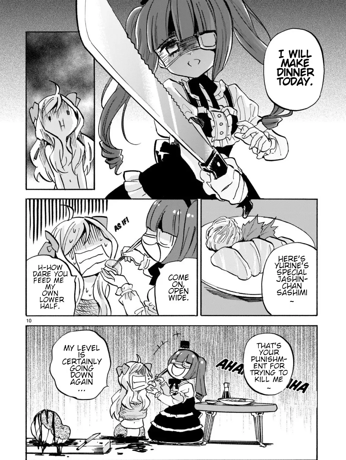 Jashin-chan Dropkick Chapter 257 page 19 - 