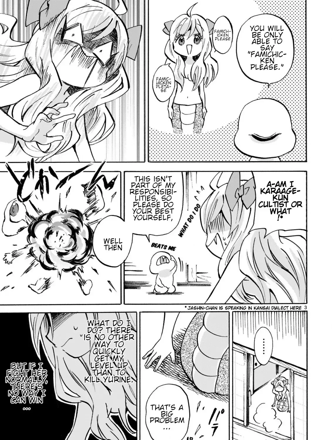 Jashin-chan Dropkick Chapter 257 page 5 - 