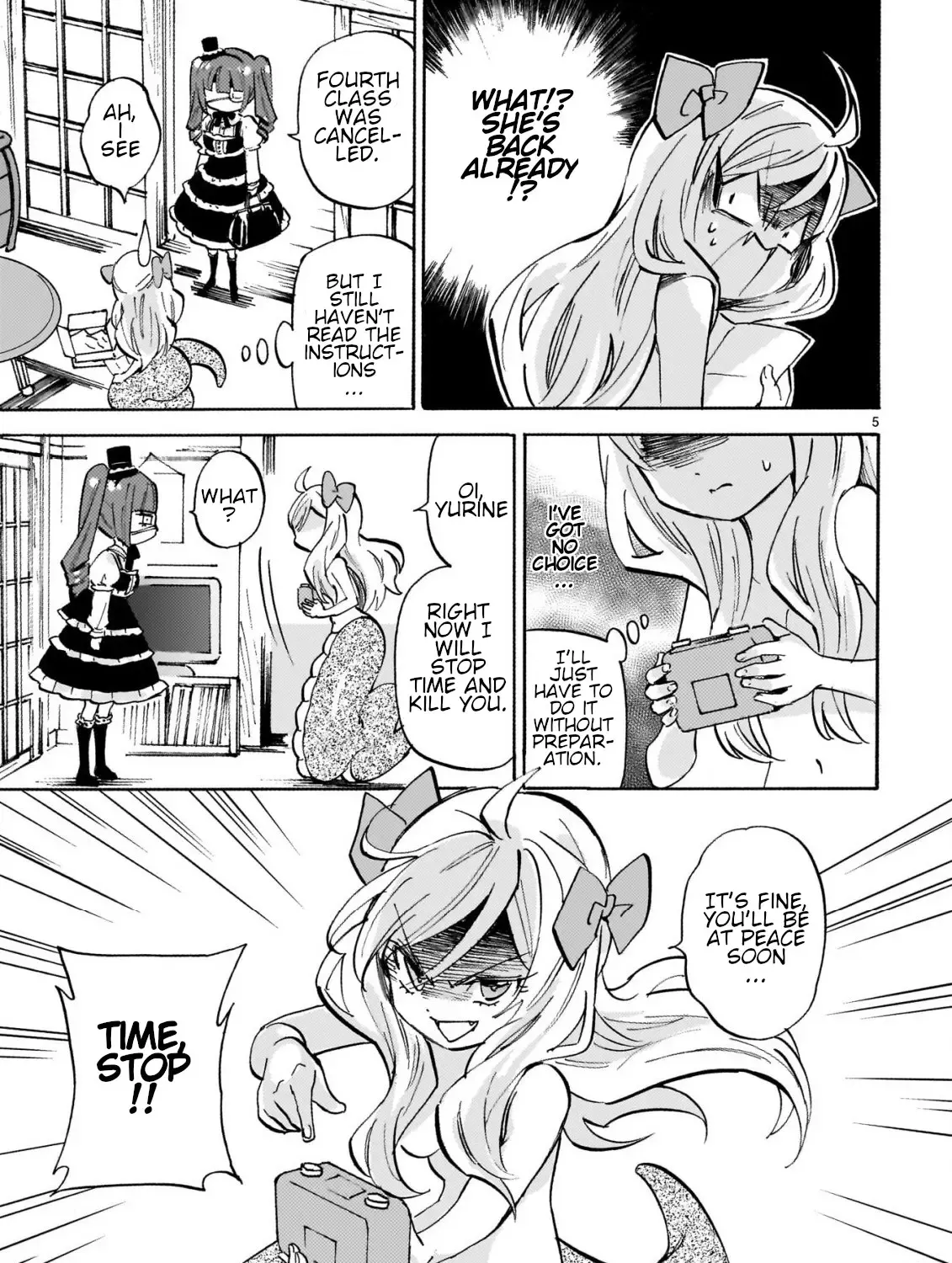 Jashin-chan Dropkick Chapter 257 page 9 - 
