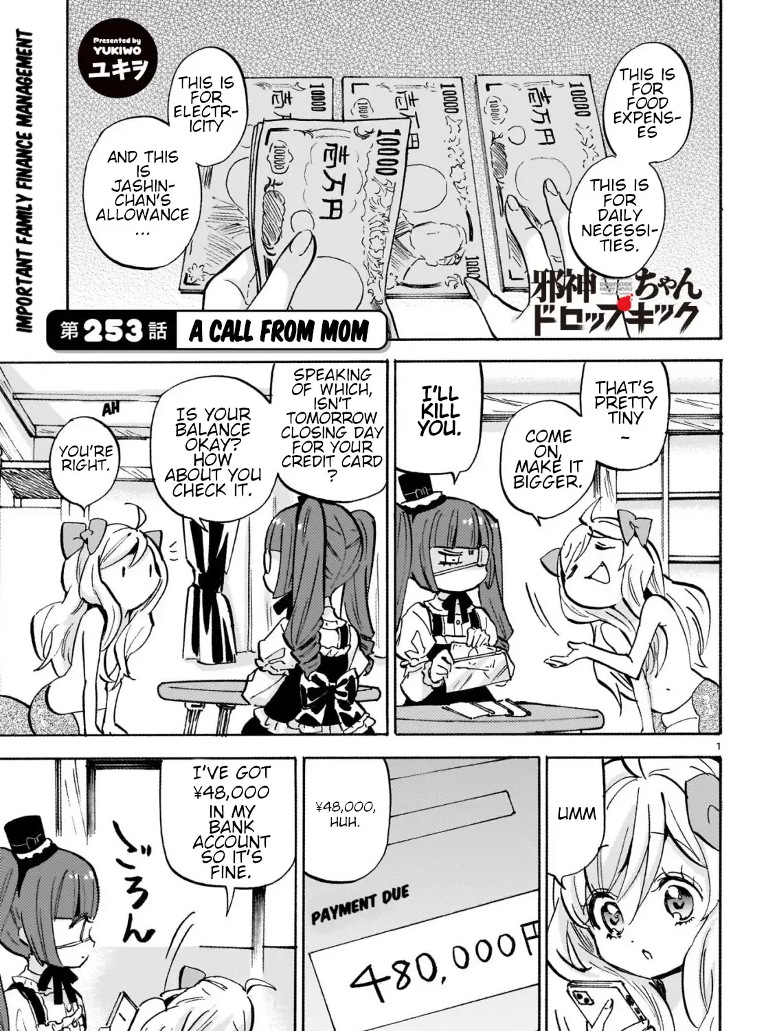 Jashin-chan Dropkick Chapter 258 page 2 - 