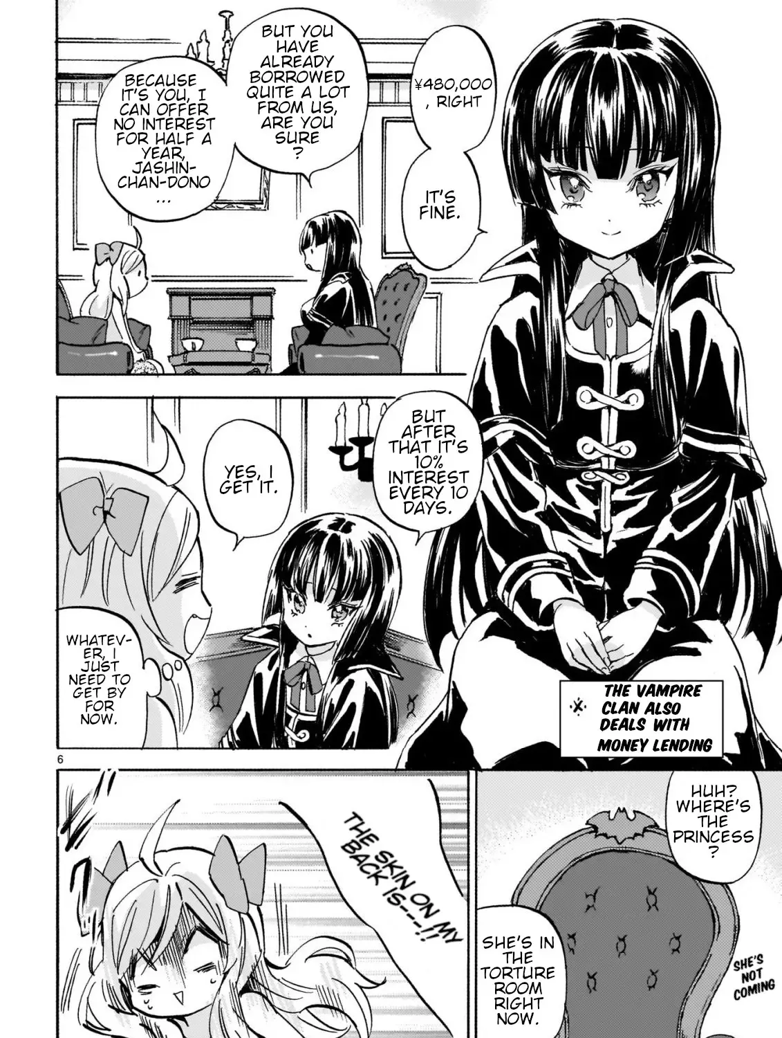Jashin-chan Dropkick Chapter 258 page 12 - 