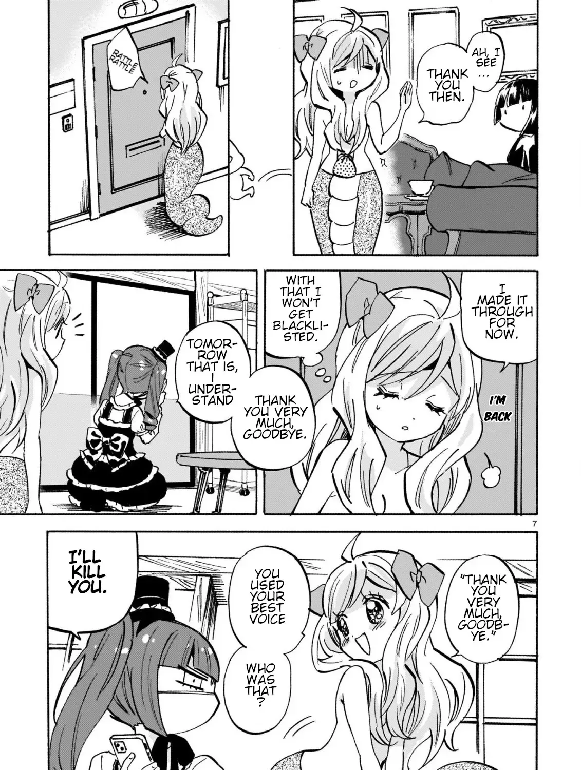 Jashin-chan Dropkick Chapter 258 page 14 - 