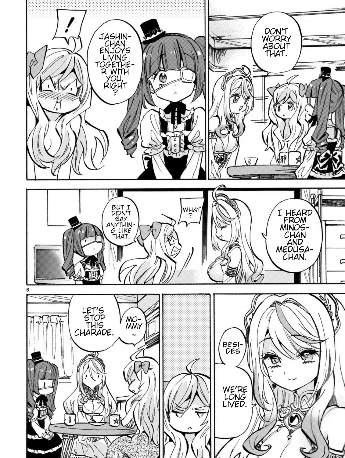 Jashin-chan Dropkick Chapter 259 page 12 - 