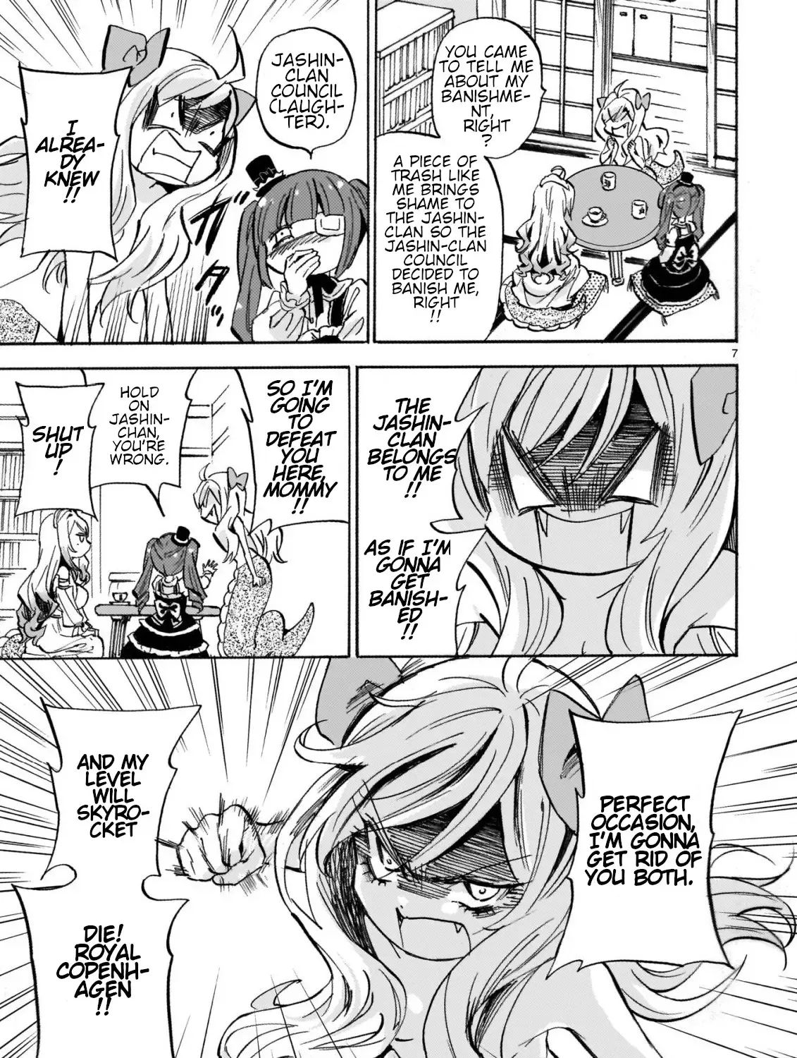 Jashin-chan Dropkick Chapter 259 page 14 - 