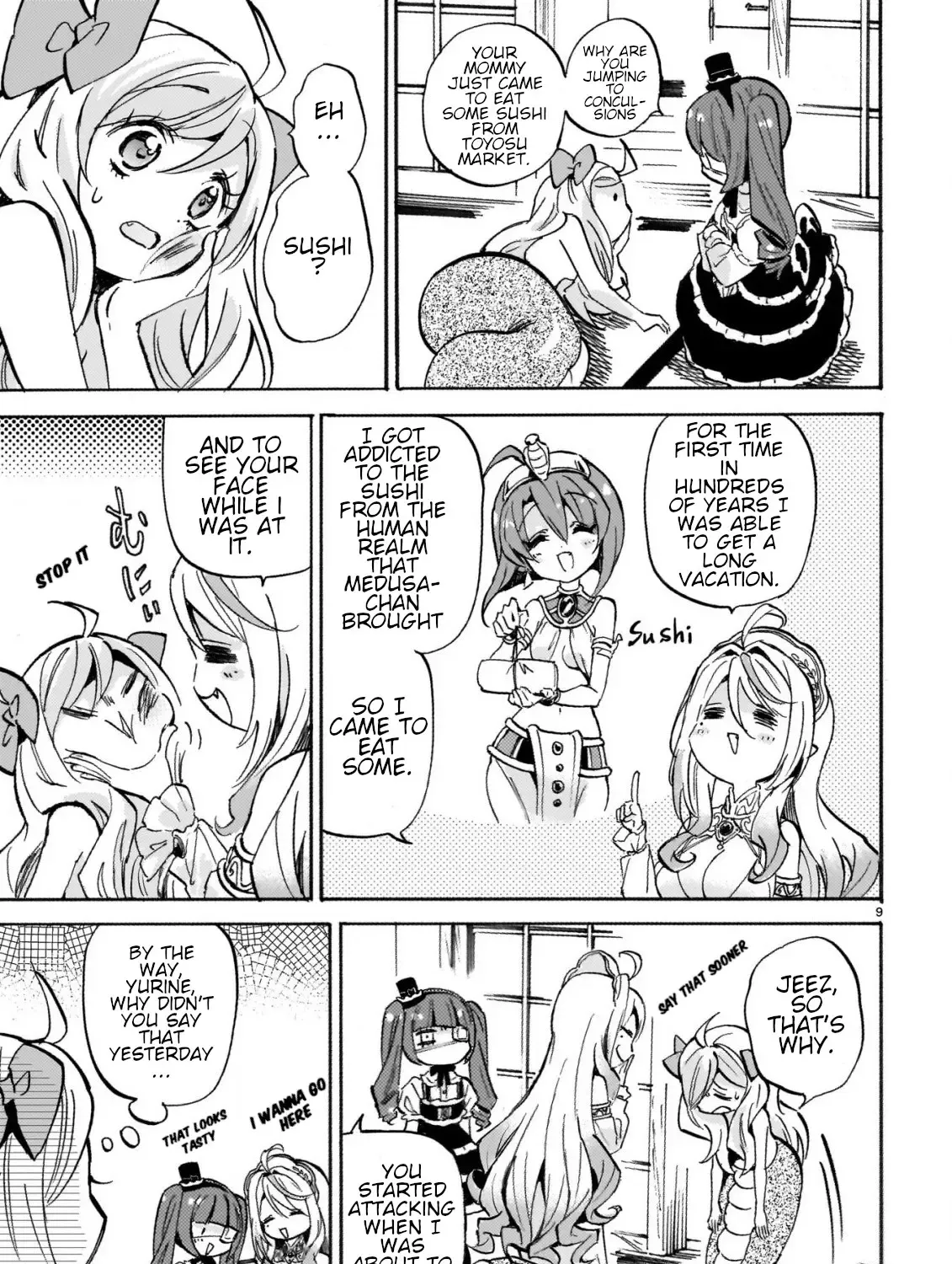 Jashin-chan Dropkick Chapter 259 page 18 - 