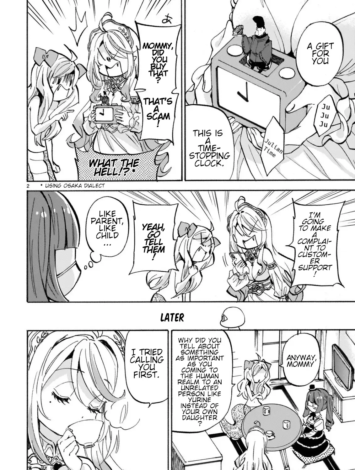 Jashin-chan Dropkick Chapter 259 page 4 - 
