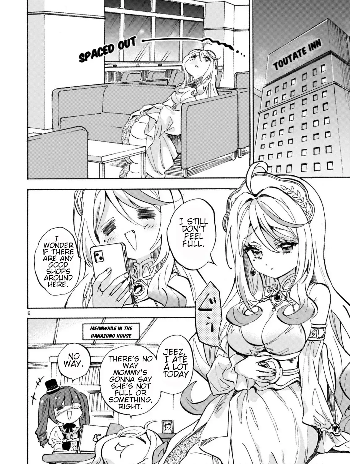 Jashin-chan Dropkick Chapter 260 page 12 - 