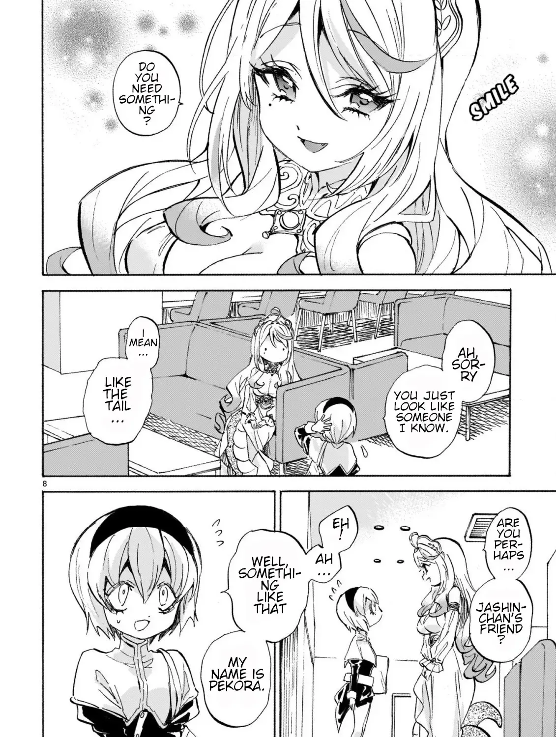Jashin-chan Dropkick Chapter 260 page 16 - 