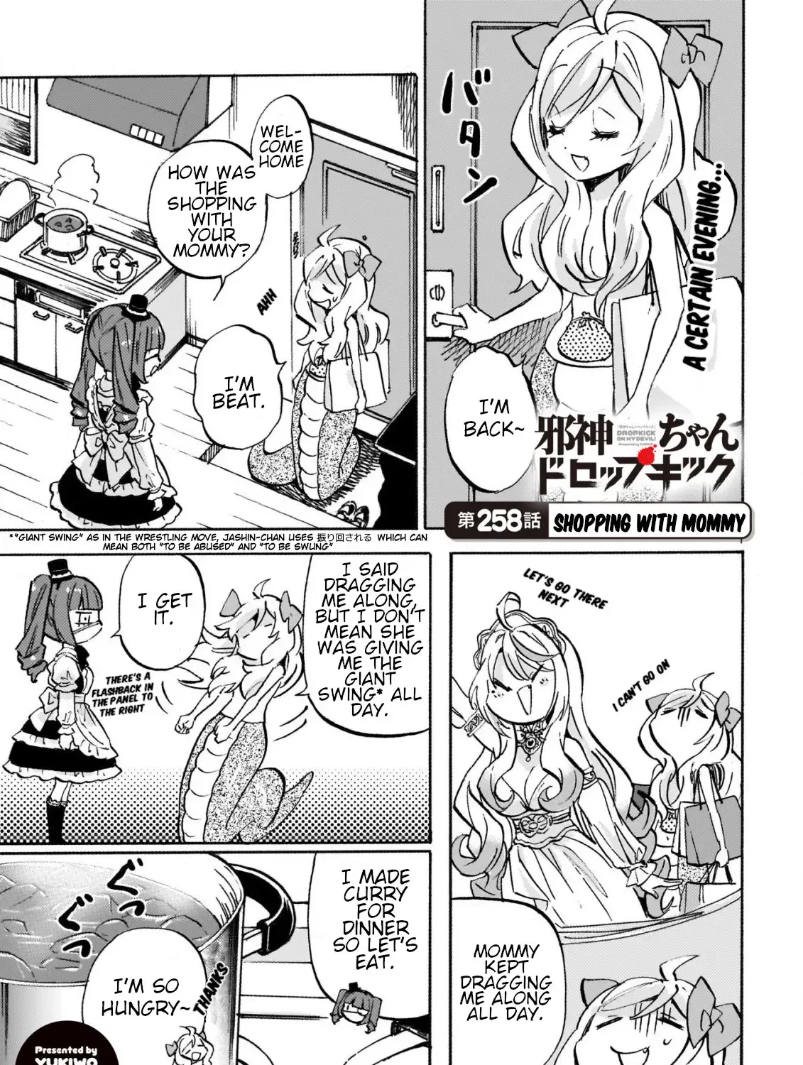 Jashin-chan Dropkick Chapter 263 page 1 - 