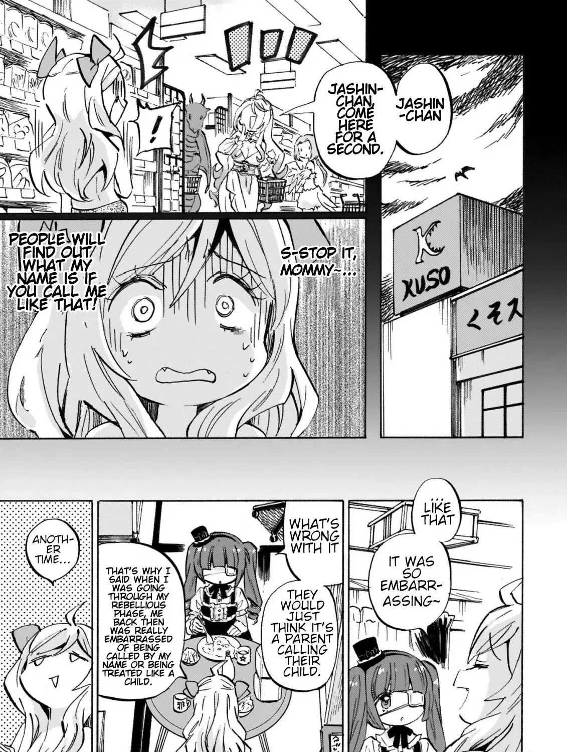 Jashin-chan Dropkick Chapter 263 page 5 - 