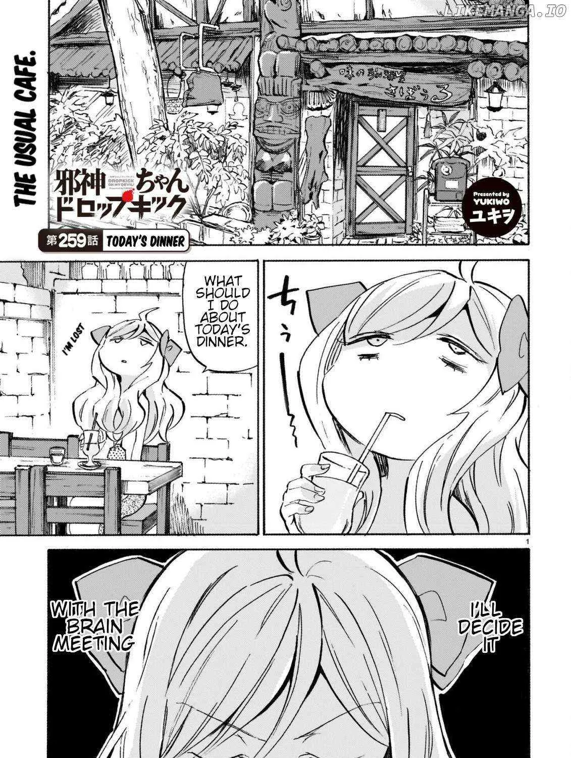 Jashin-chan Dropkick Chapter 264 page 1 - 