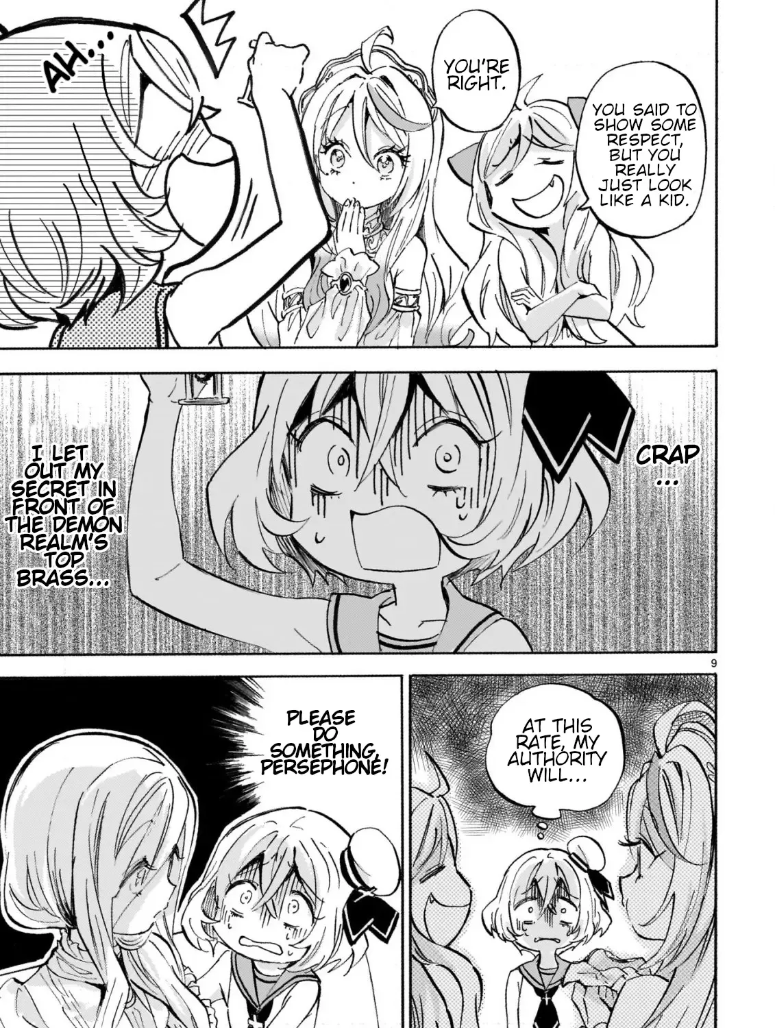 Jashin-chan Dropkick Chapter 265 page 18 - 