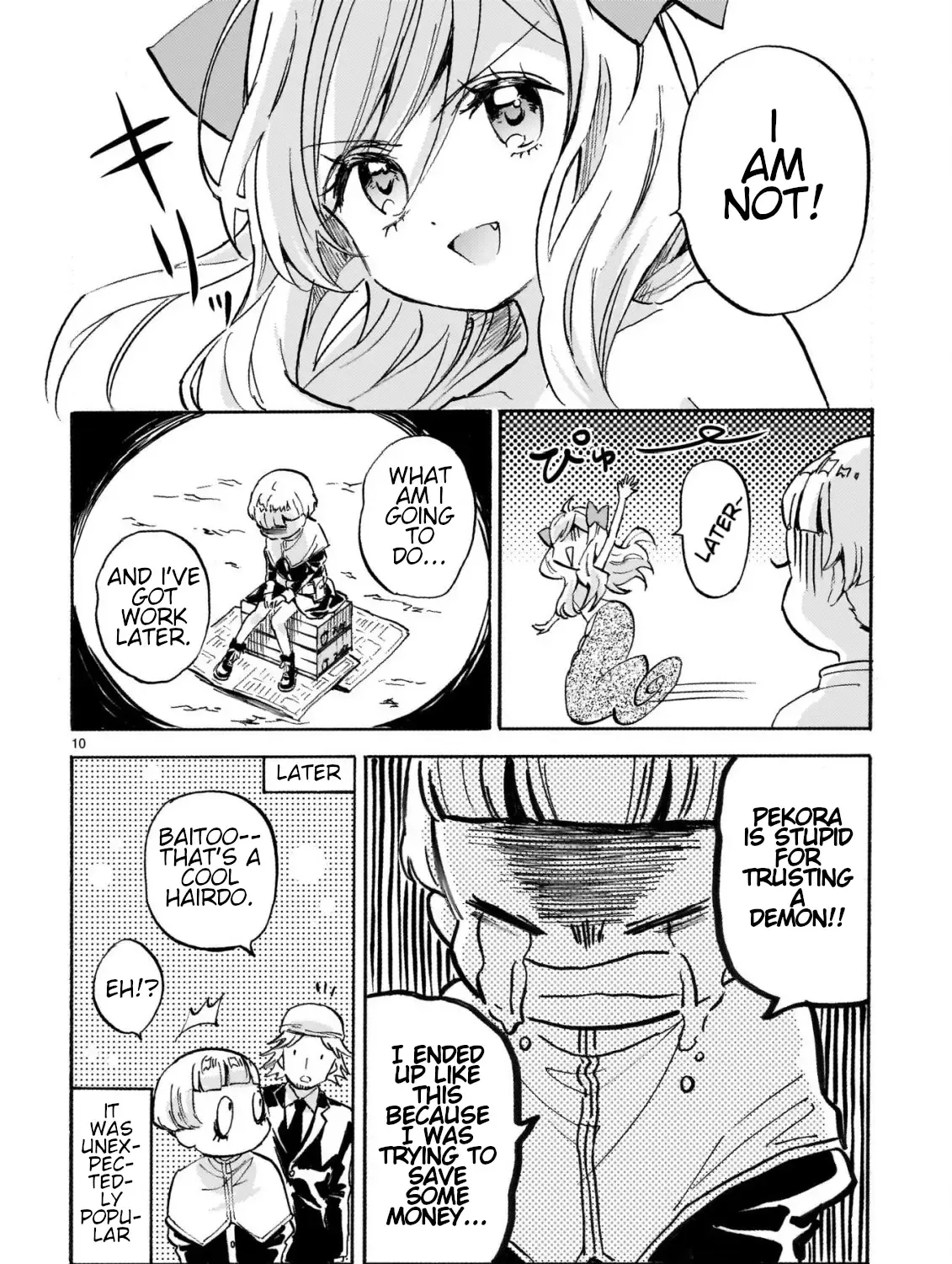 Jashin-chan Dropkick Chapter 266 page 19 - 