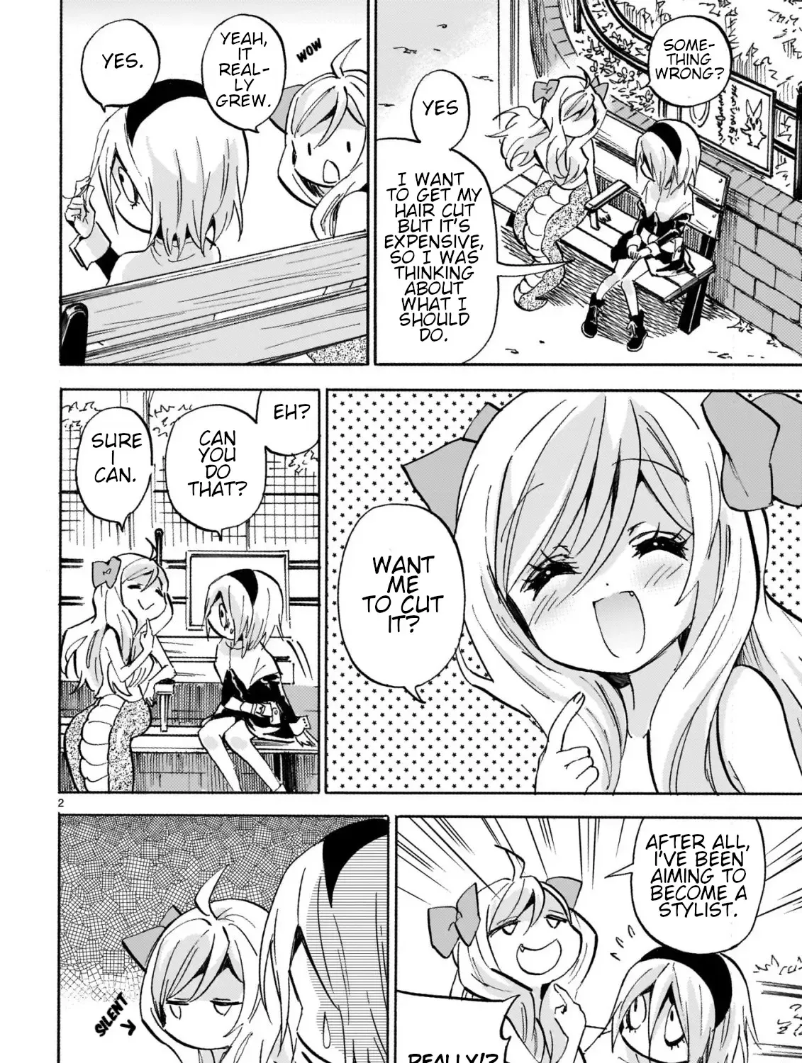 Jashin-chan Dropkick Chapter 266 page 3 - 