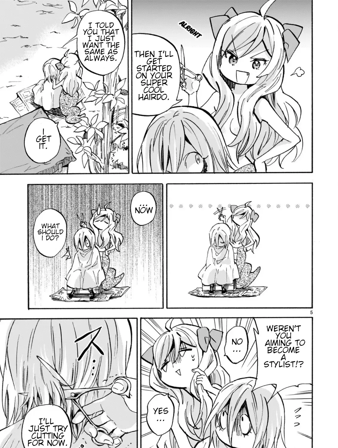 Jashin-chan Dropkick Chapter 266 page 9 - 