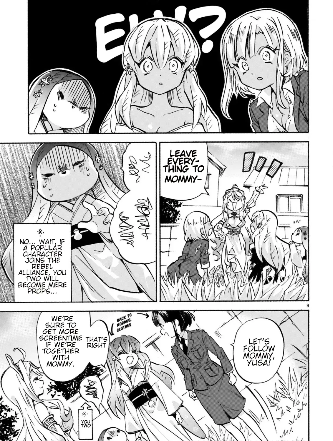 Jashin-chan Dropkick Chapter 267 page 17 - 