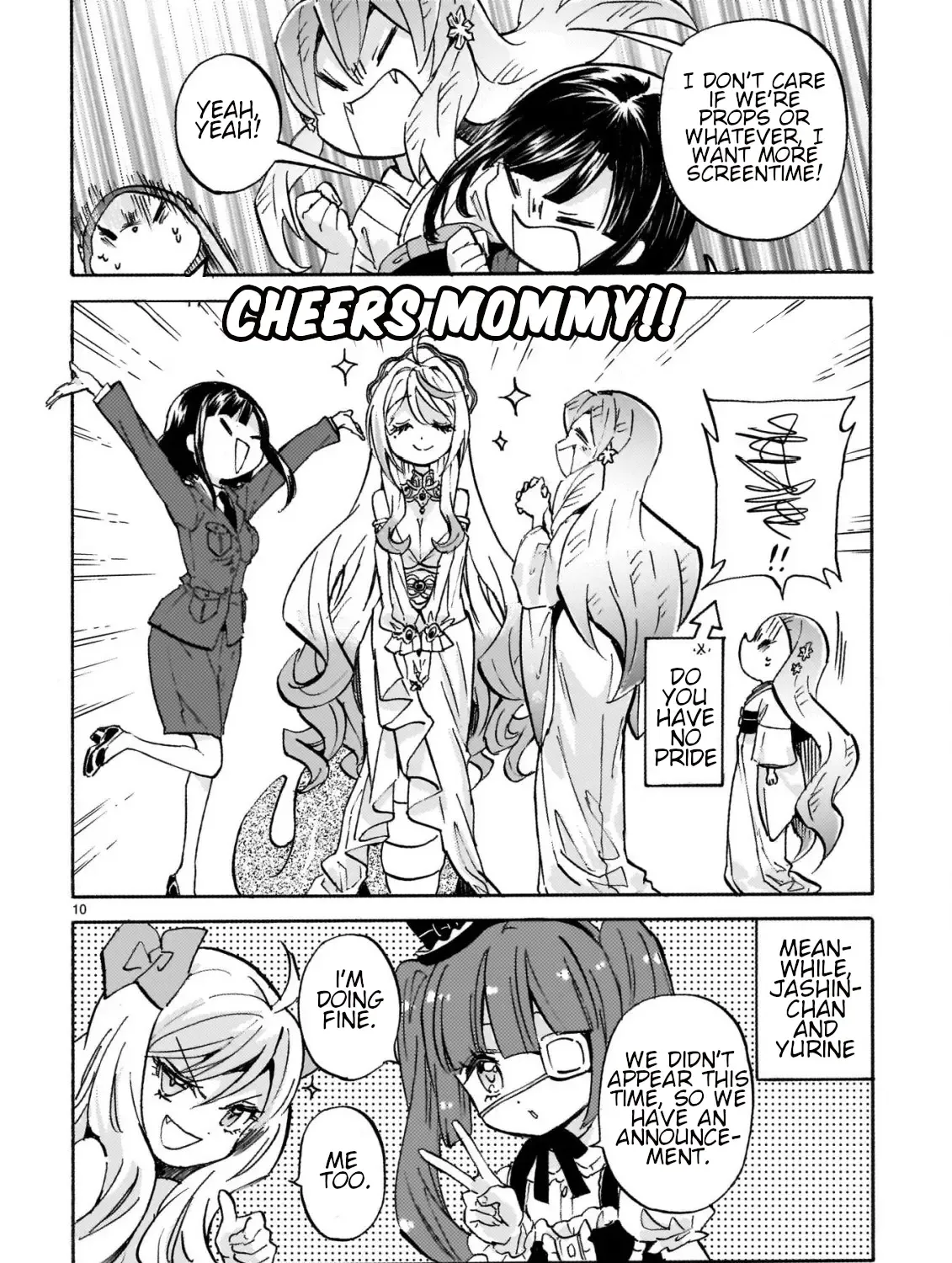Jashin-chan Dropkick Chapter 267 page 19 - 