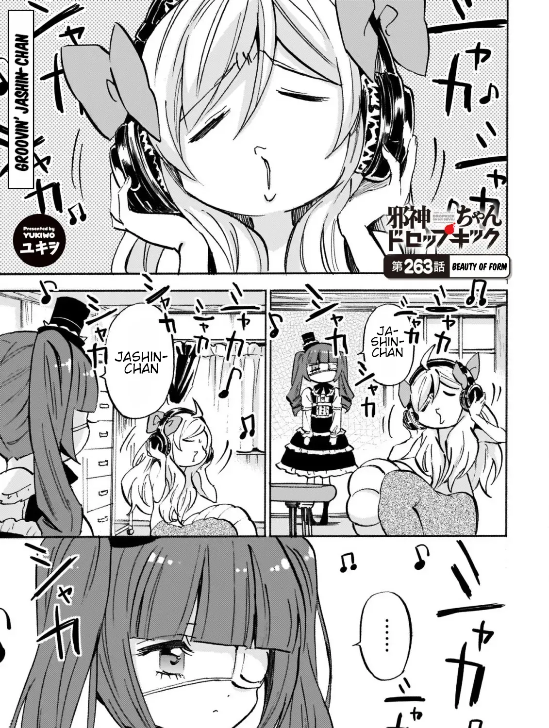 Jashin-chan Dropkick Chapter 268 page 1 - 