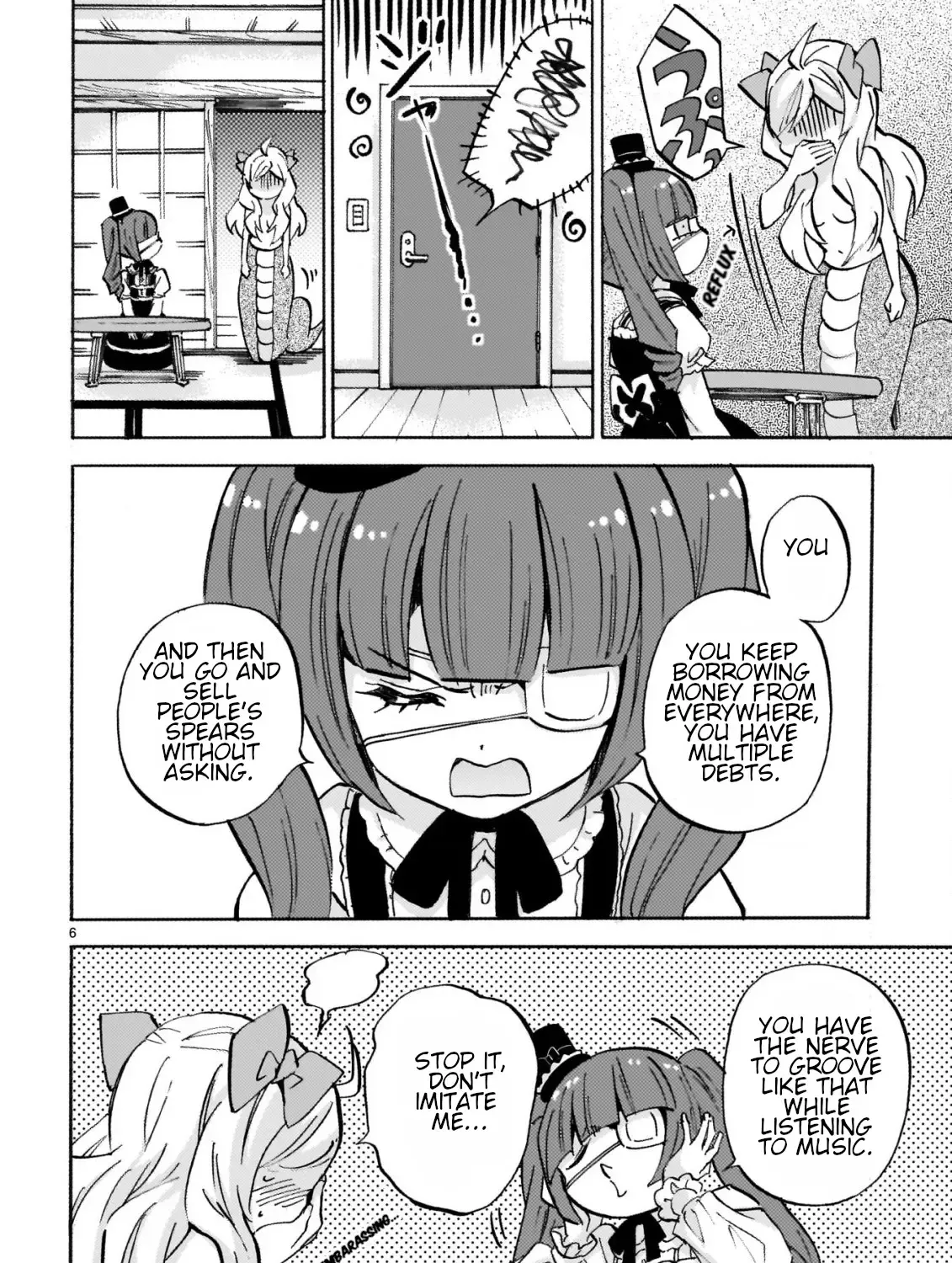 Jashin-chan Dropkick Chapter 268 page 11 - 