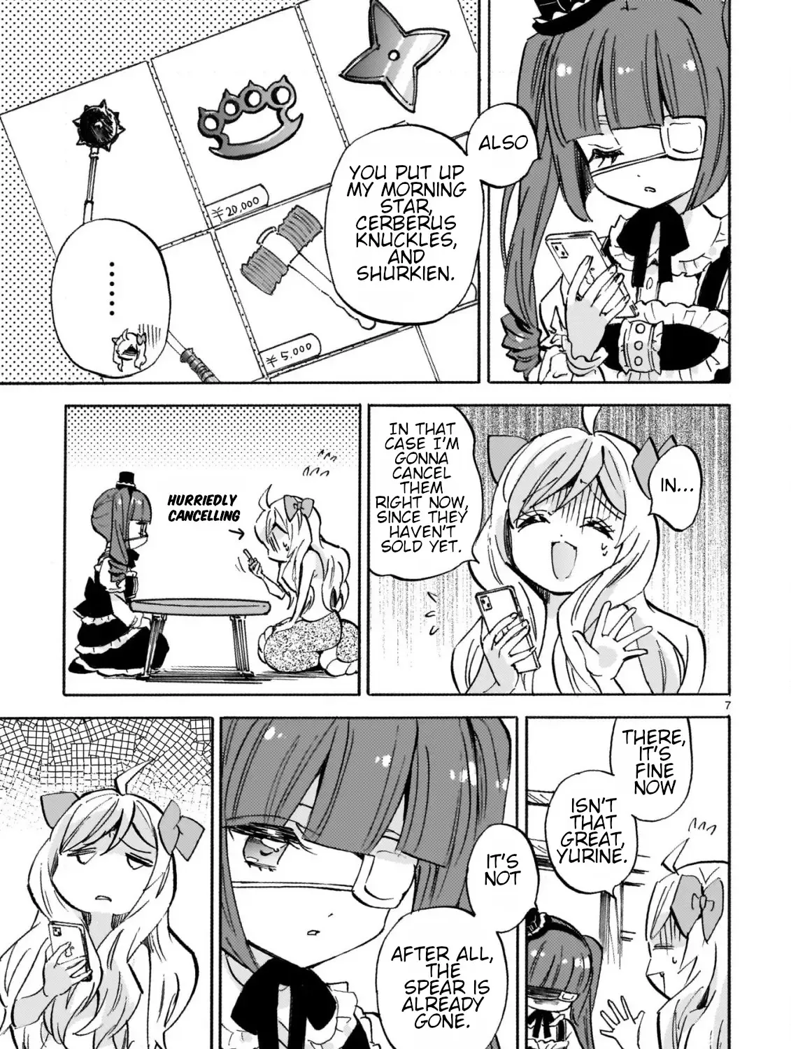 Jashin-chan Dropkick Chapter 268 page 13 - 