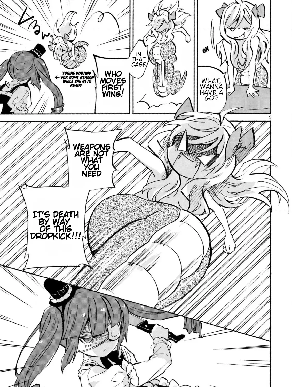 Jashin-chan Dropkick Chapter 268 page 17 - 