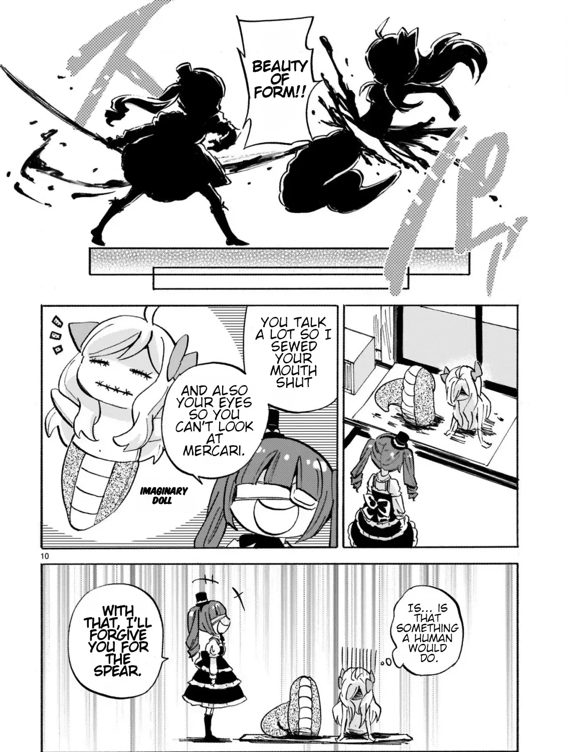 Jashin-chan Dropkick Chapter 268 page 19 - 