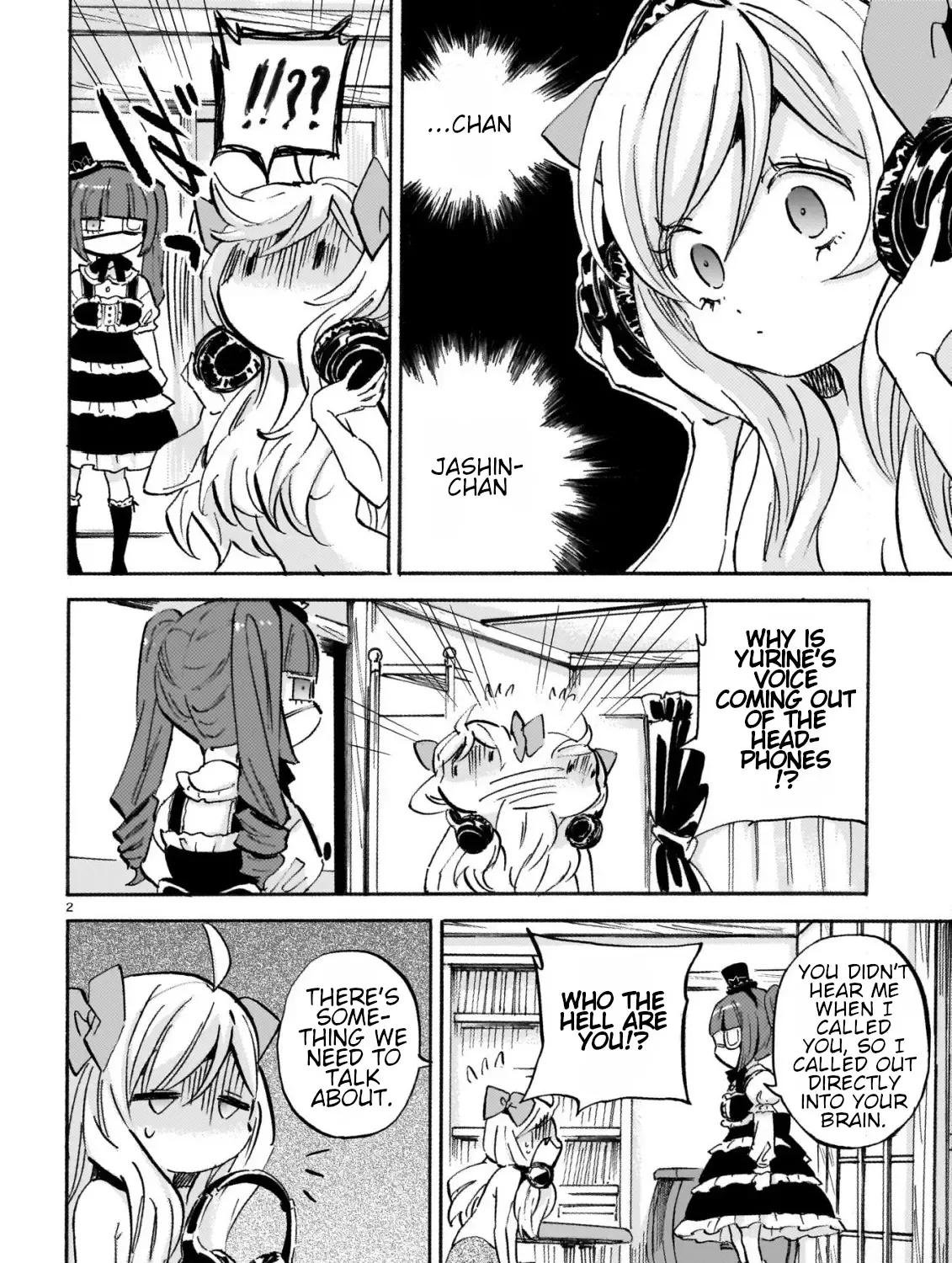 Jashin-chan Dropkick Chapter 268 page 3 - 