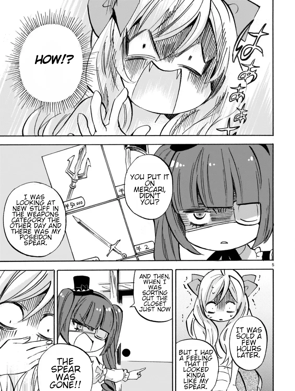 Jashin-chan Dropkick Chapter 268 page 9 - 
