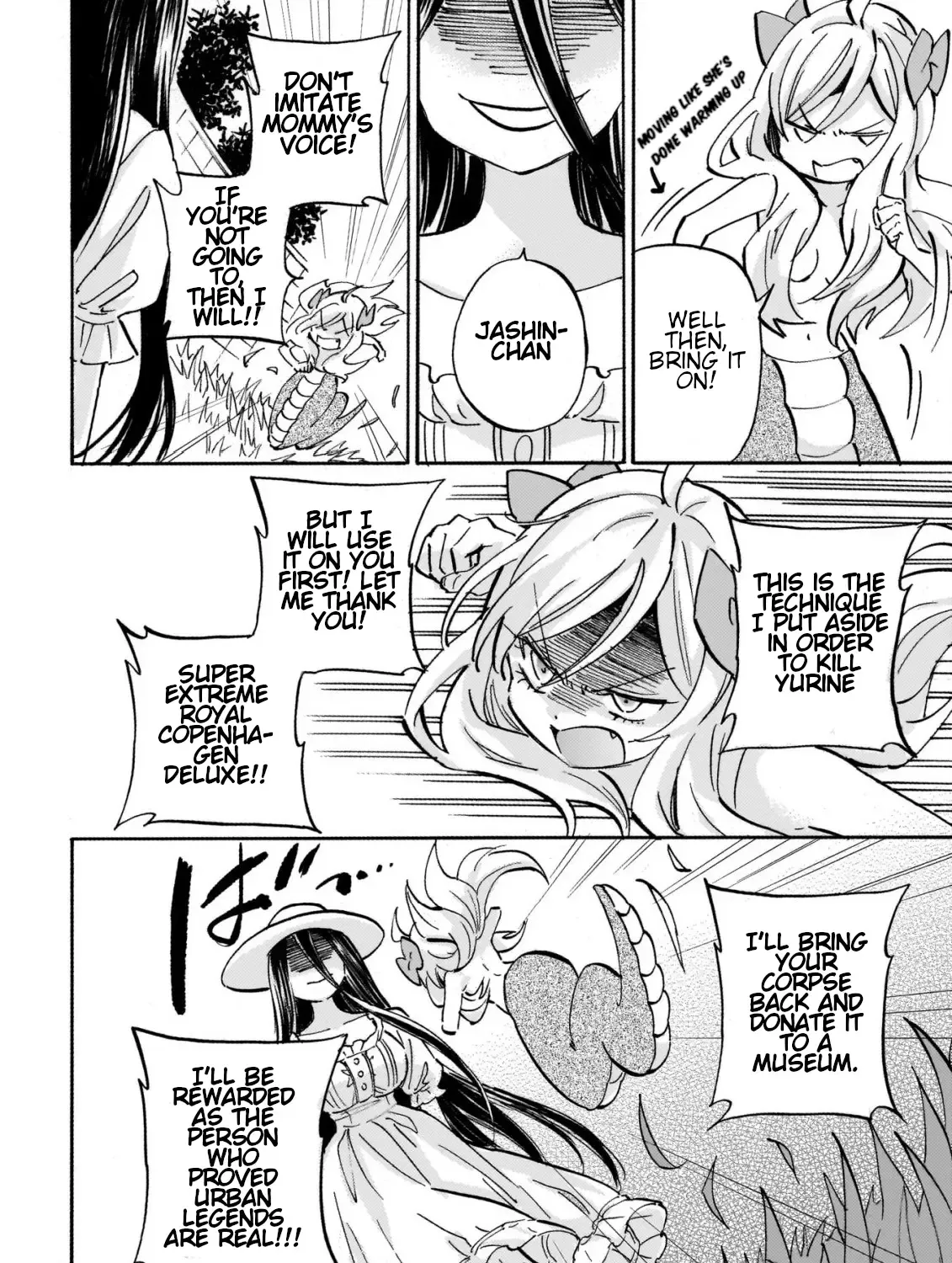 Jashin-chan Dropkick Chapter 271 page 8 - 