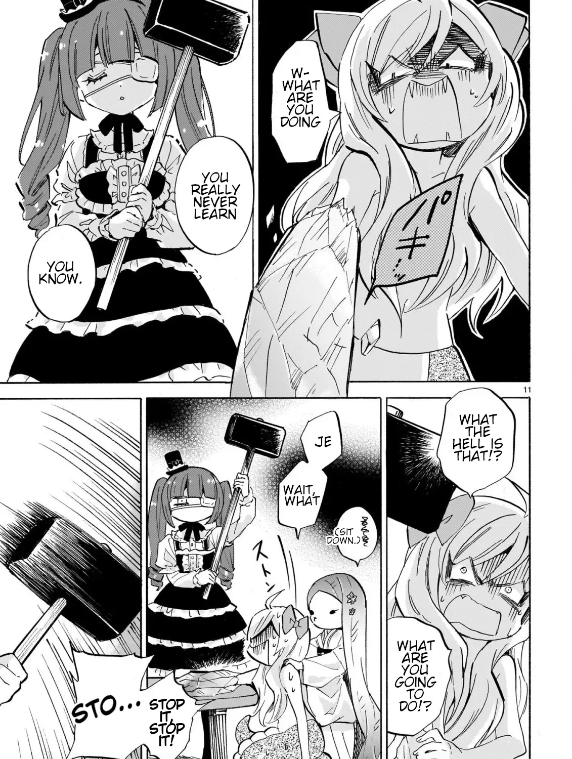 Jashin-chan Dropkick Chapter 273 page 22 - 