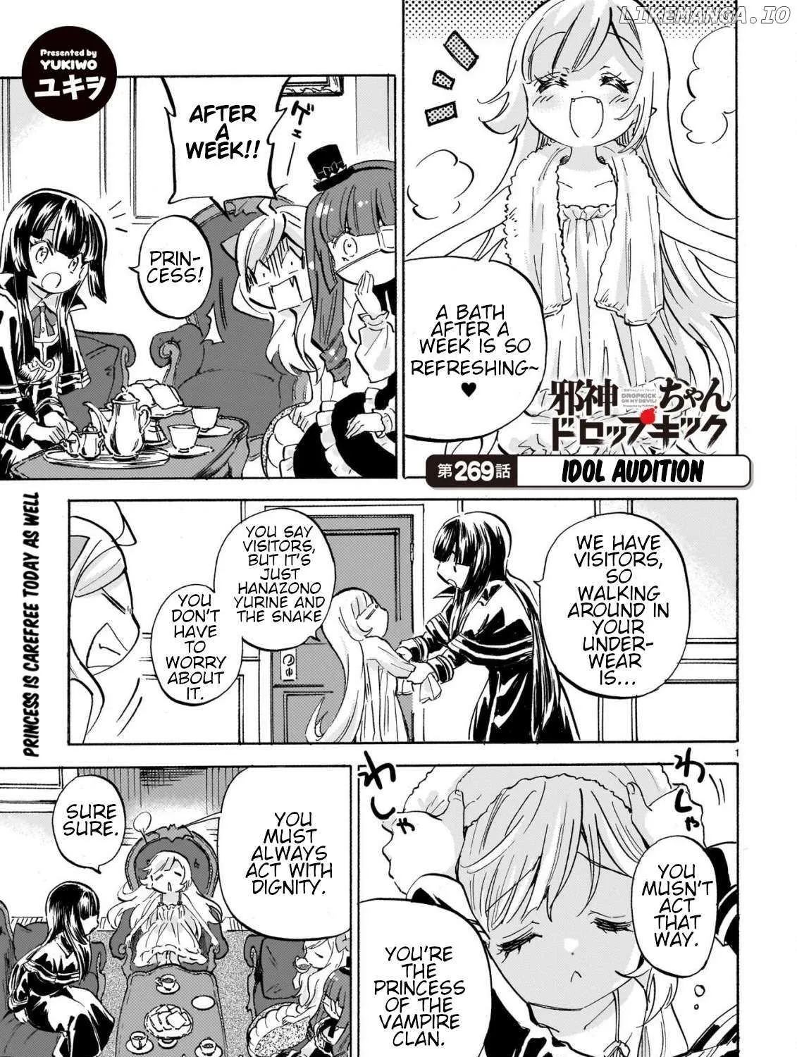 Jashin-chan Dropkick Chapter 274 page 2 - 