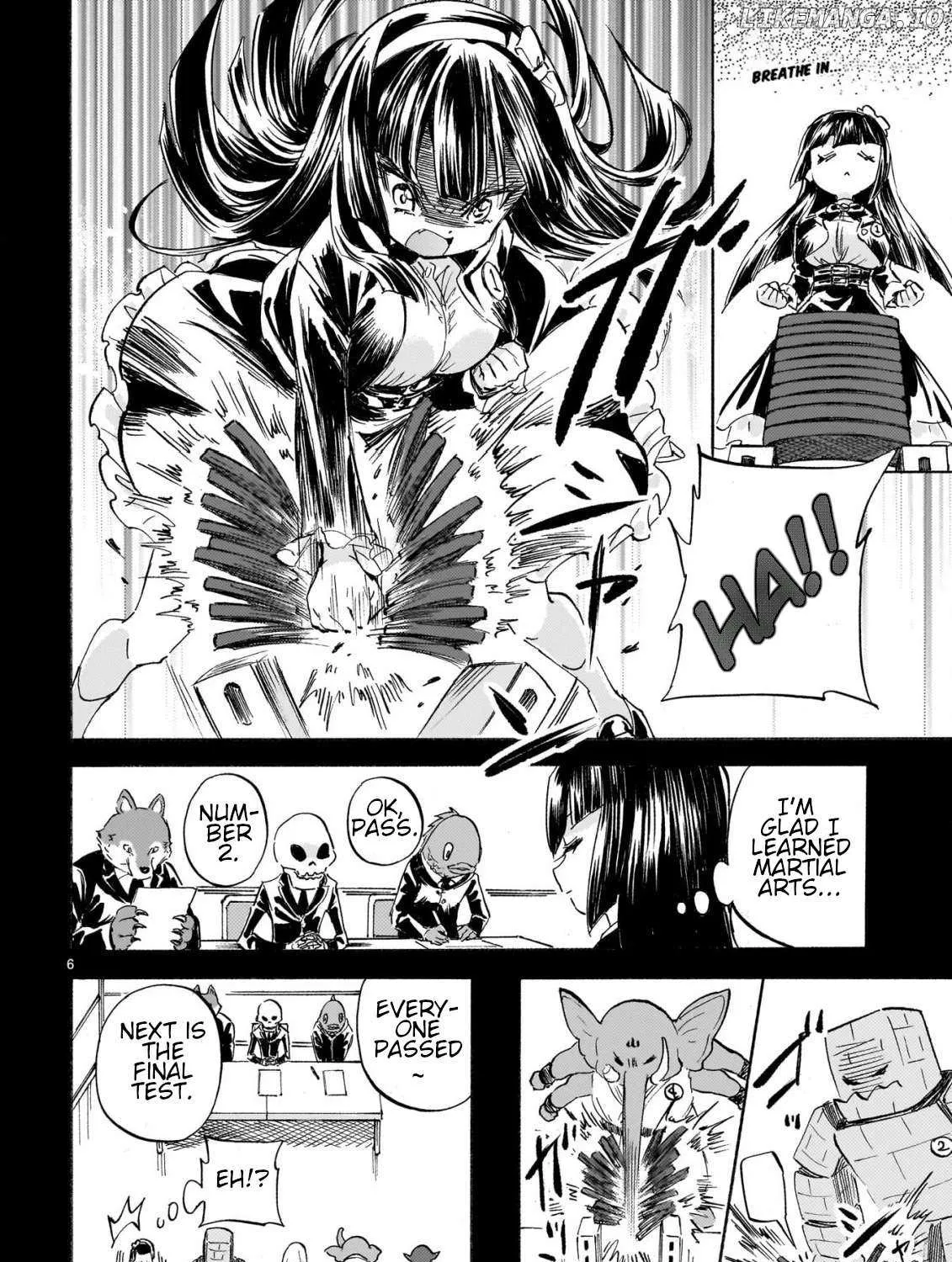 Jashin-chan Dropkick Chapter 274 page 12 - 