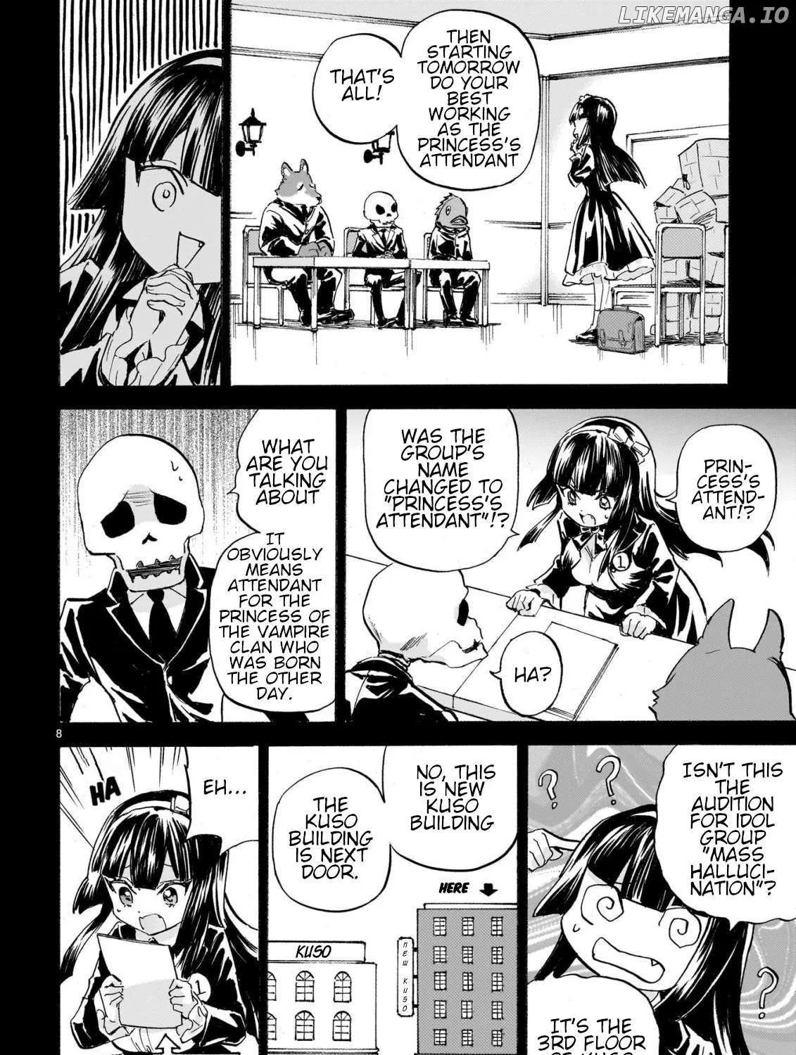 Jashin-chan Dropkick Chapter 274 page 16 - 