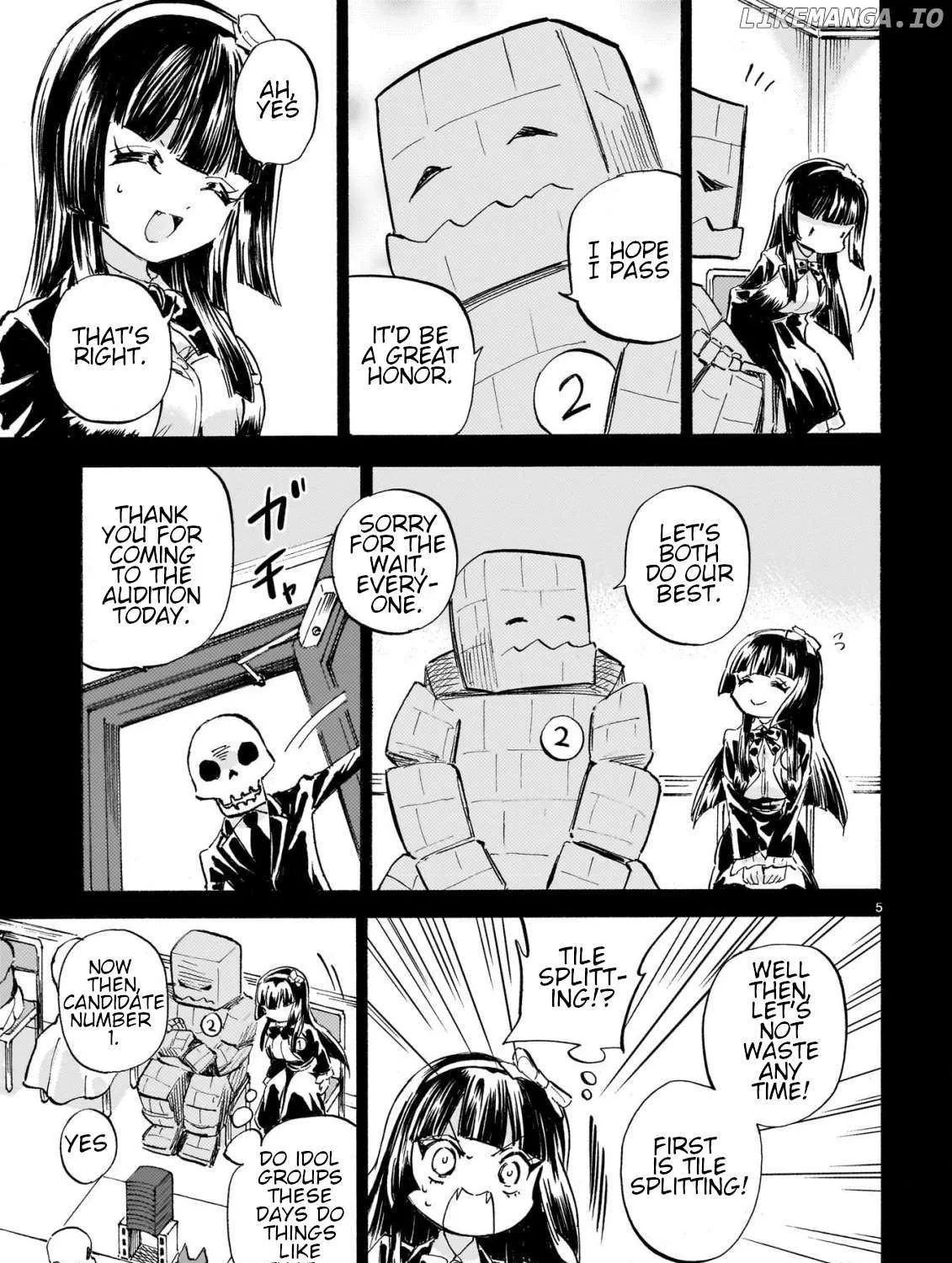 Jashin-chan Dropkick Chapter 274 page 10 - 