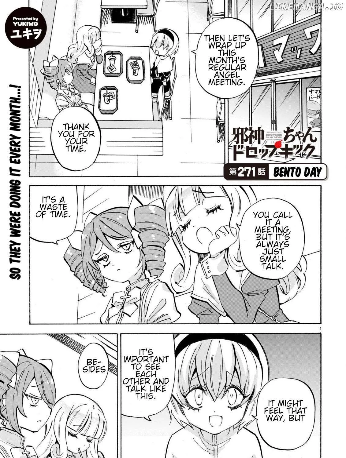 Jashin-chan Dropkick Chapter 276 page 1 - 