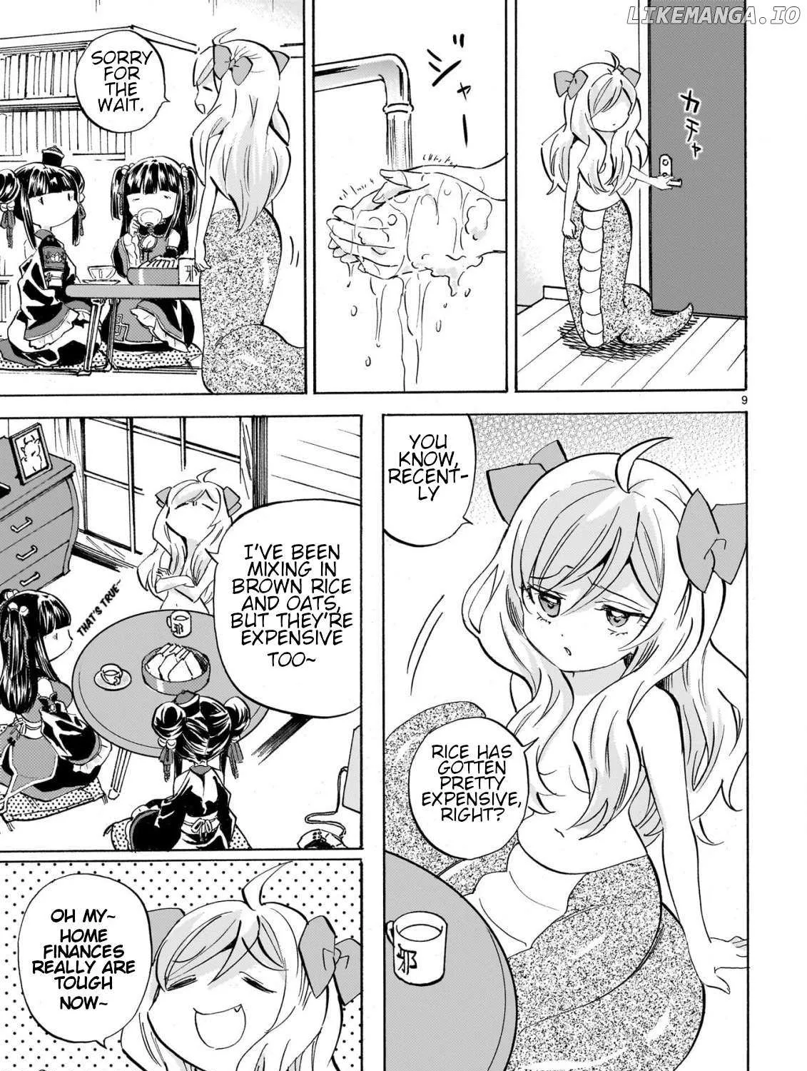 Jashin-chan Dropkick Chapter 277 page 17 - 