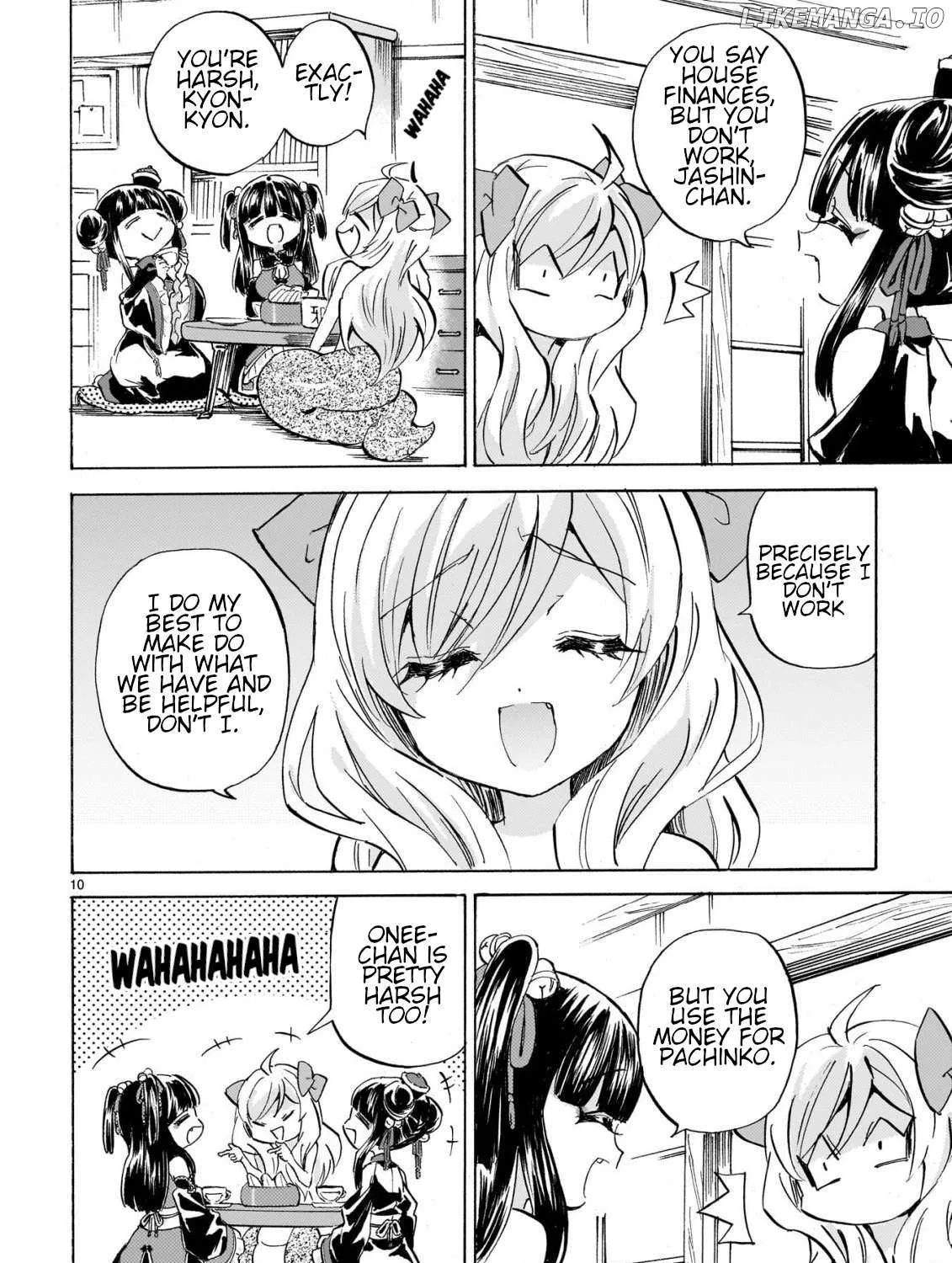 Jashin-chan Dropkick Chapter 277 page 19 - 