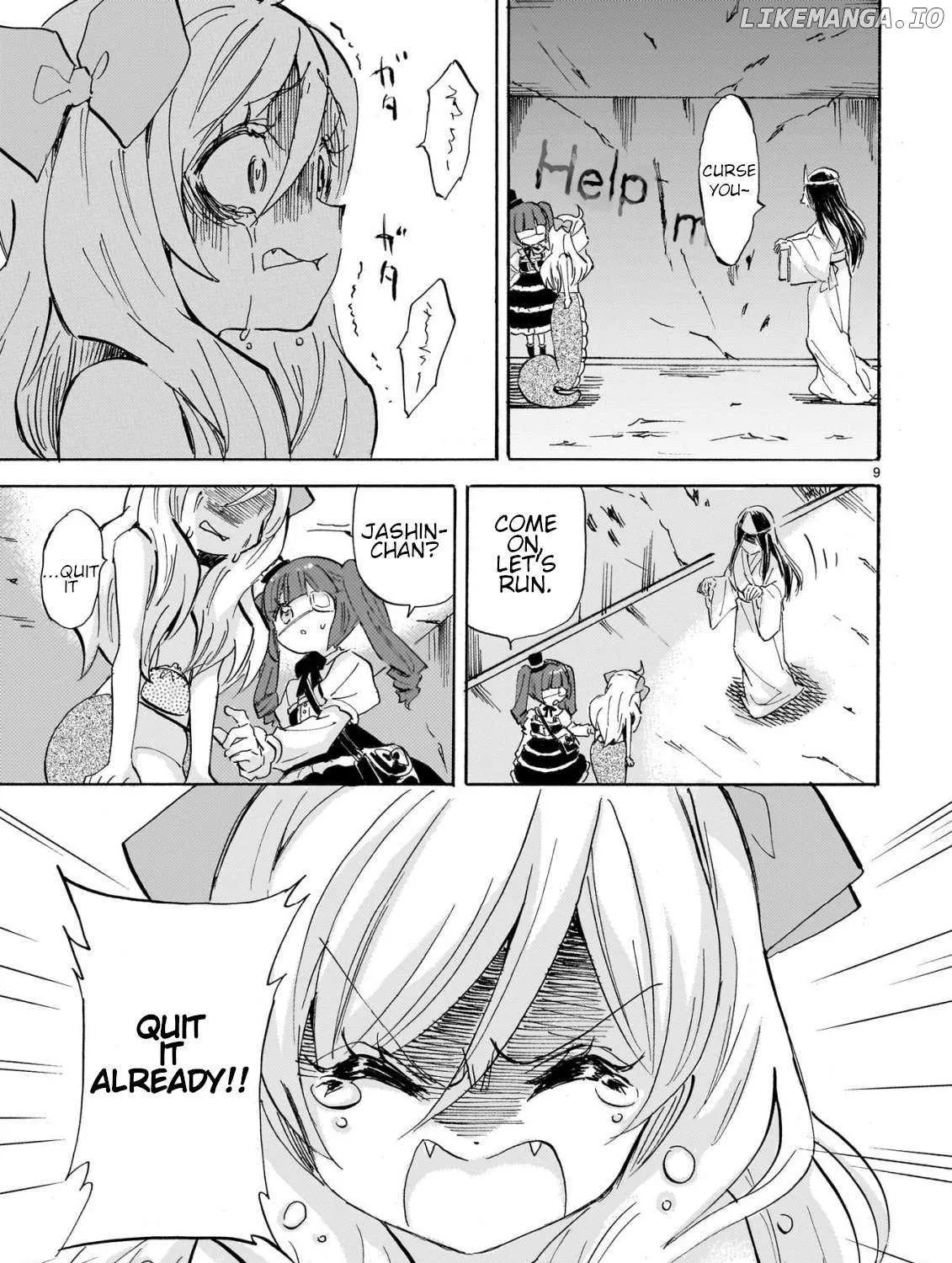 Jashin-chan Dropkick Chapter 278 page 18 - 