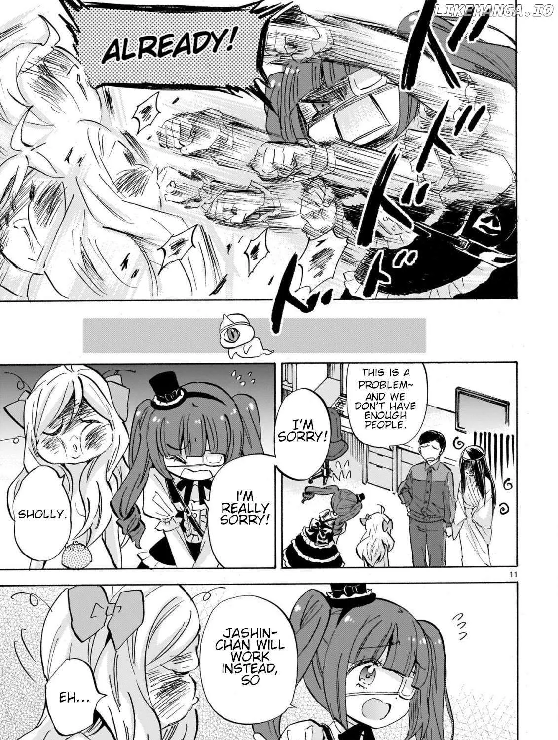 Jashin-chan Dropkick Chapter 278 page 22 - 