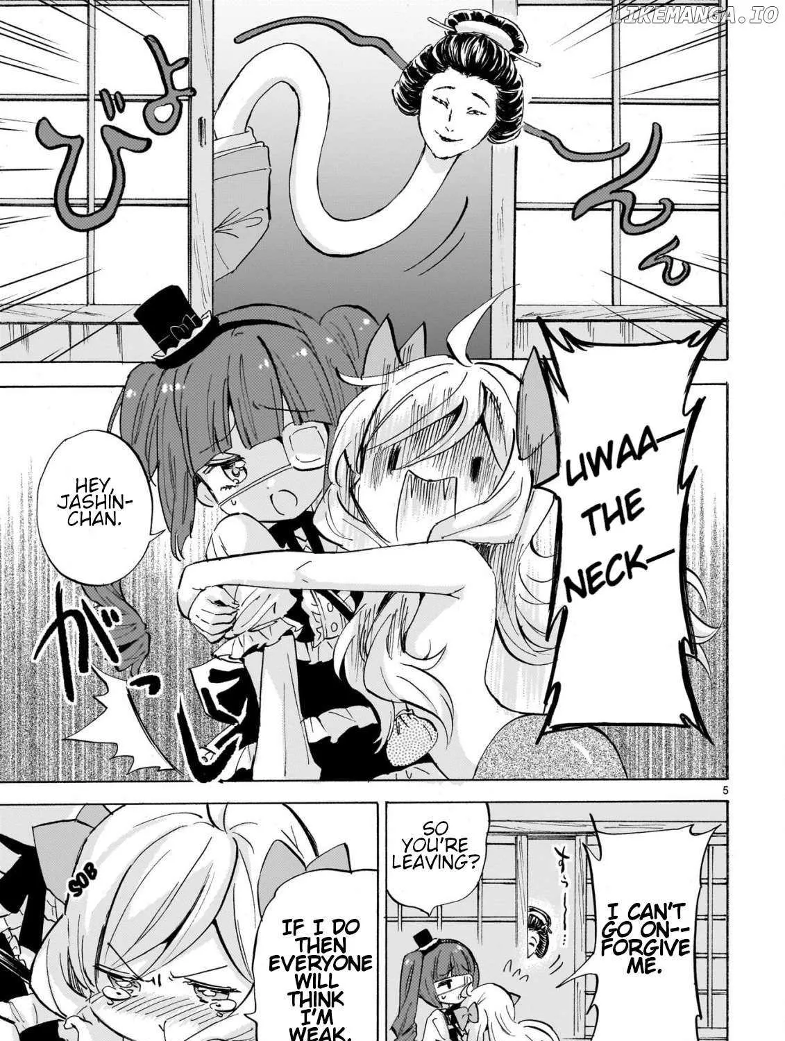 Jashin-chan Dropkick Chapter 278 page 10 - 