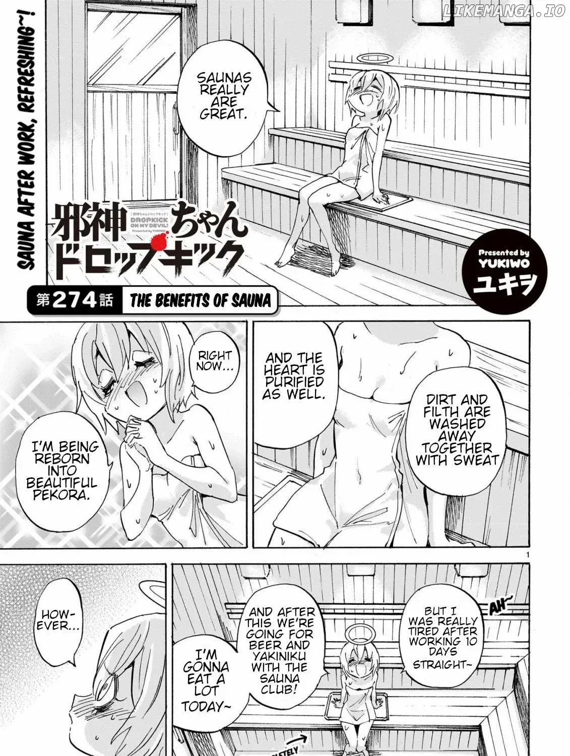 Jashin-chan Dropkick Chapter 279 page 2 - 