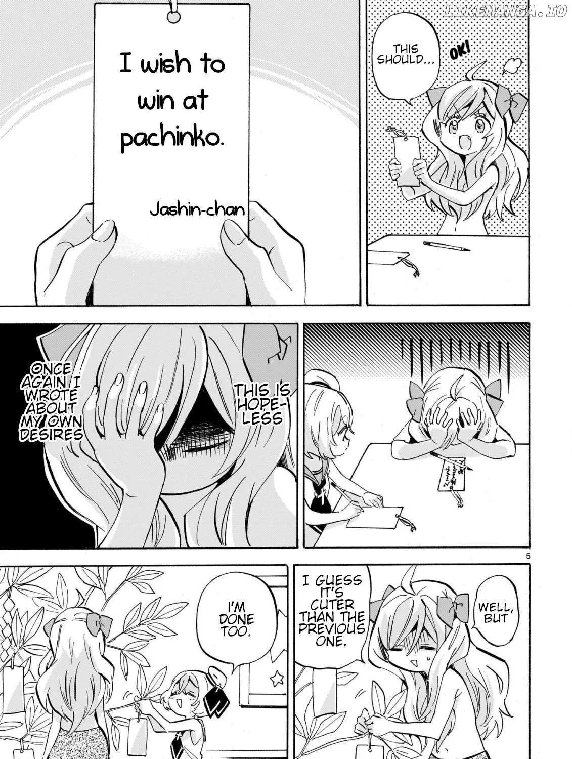 Jashin-chan Dropkick Chapter 282 page 10 - 